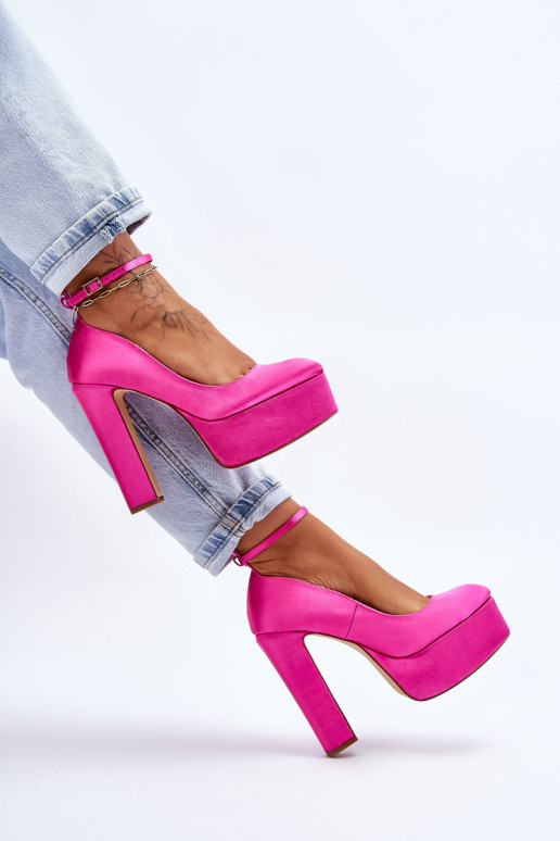 Fashionable High Heel Pumps Fuchsia... Fashionable High Heel Pumps Fuchsia...