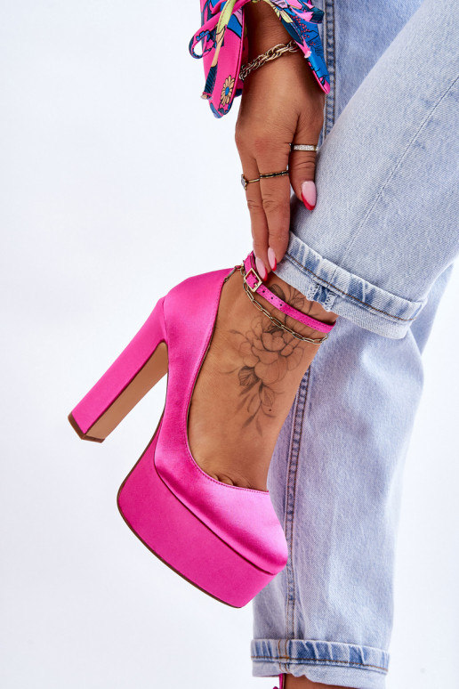 Fashionable High Heel Pumps Fuchsia... Fashionable High Heel Pumps Fuchsia...