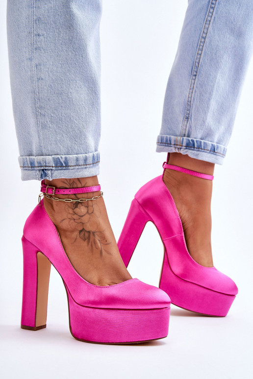 Fashionable High Heel Pumps Fuchsia... Fashionable High Heel Pumps Fuchsia...