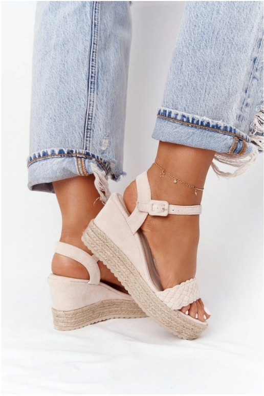Wedge Sandals With Braids Baleary Wedge Sandals With Braids Baleary