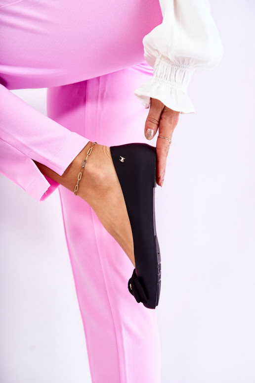 Black Rubber Women's Ballerina Bow... Black Rubber Women's Ballerina Bow...