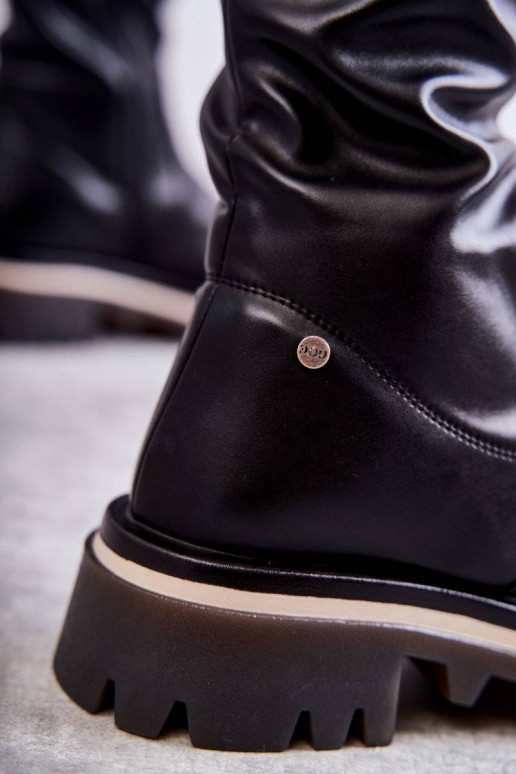 Leather boots Over the knee GOE... Leather boots Over the knee GOE...