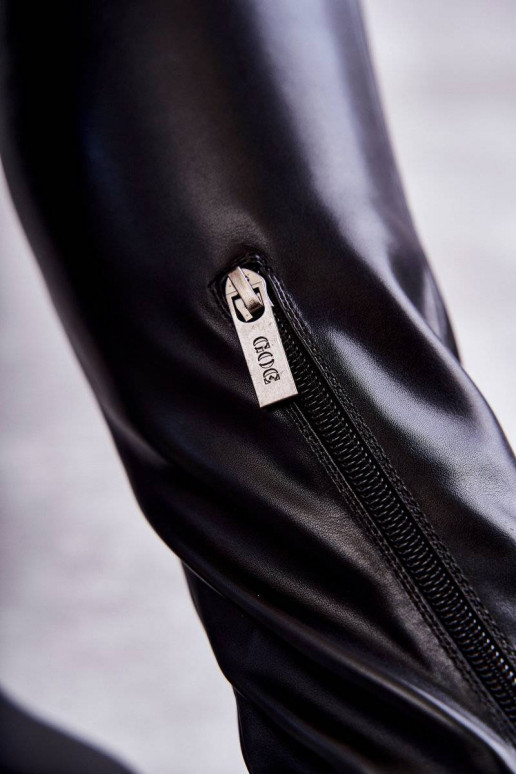 Leather boots Over the knee GOE... Leather boots Over the knee GOE...