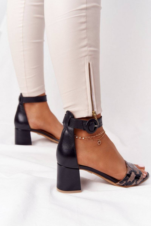 Leather High Heel Sandals Maciejka... Leather High Heel Sandals Maciejka...