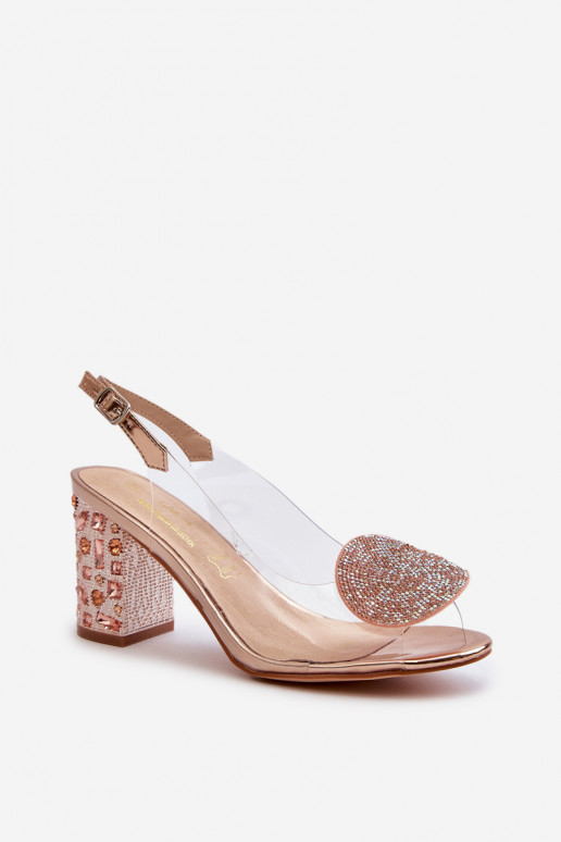 Transparent Sandals with Stiletto... Transparent Sandals with Stiletto...