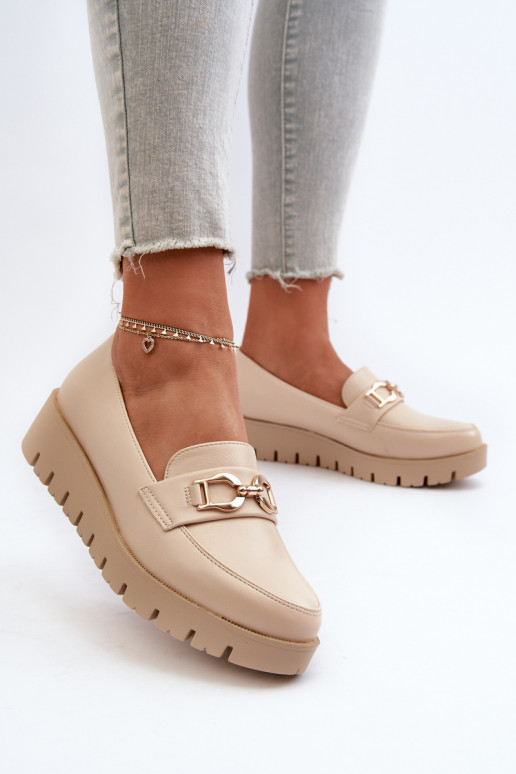 Women's Platform Moccasins with Light... Women's Platform Moccasins with Light...
