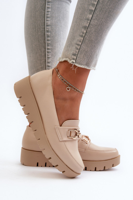 Women's Platform Moccasins with Light... Women's Platform Moccasins with Light...