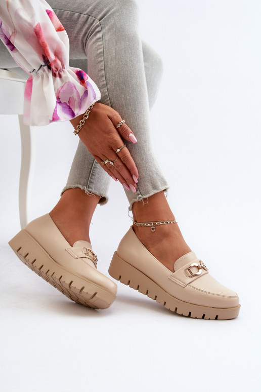Women's Platform Moccasins with Light... Women's Platform Moccasins with Light...