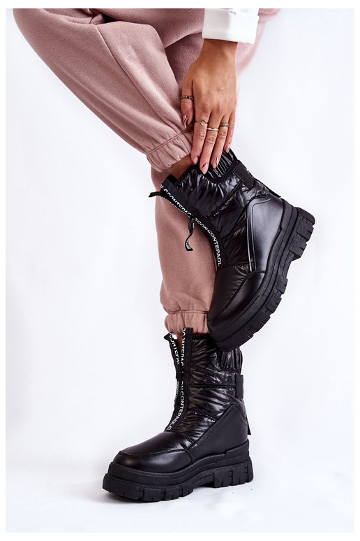 Snow boots with elastic band womens... Snow boots with elastic band womens...