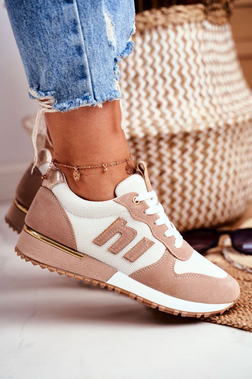 copy of Buty sportowe damskie MADELINE BEIGE