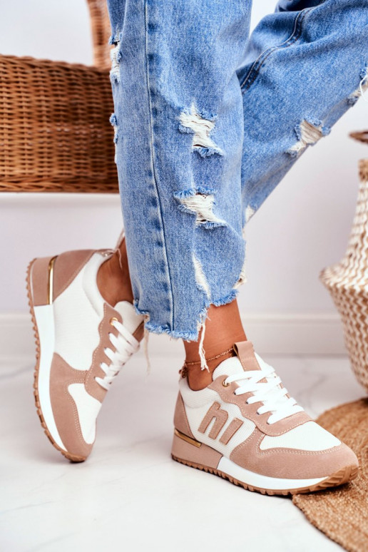 copy of Buty sportowe damskie MADELINE BEIGE