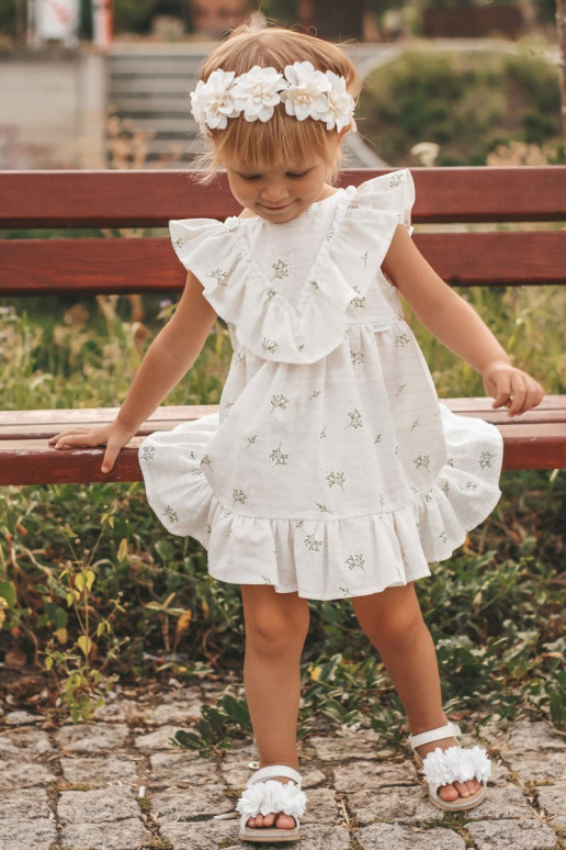 Sandals for children with flowers in... Sandals for children with flowers in...