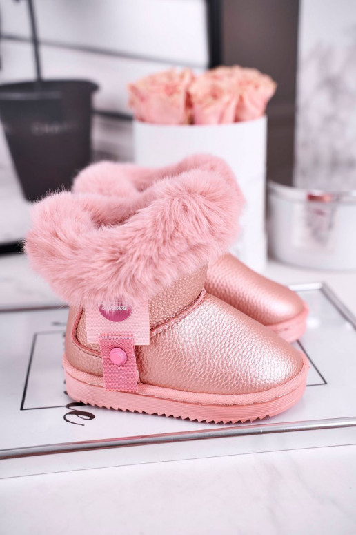 Heated children's snow boots in pink... Heated children's snow boots in pink...