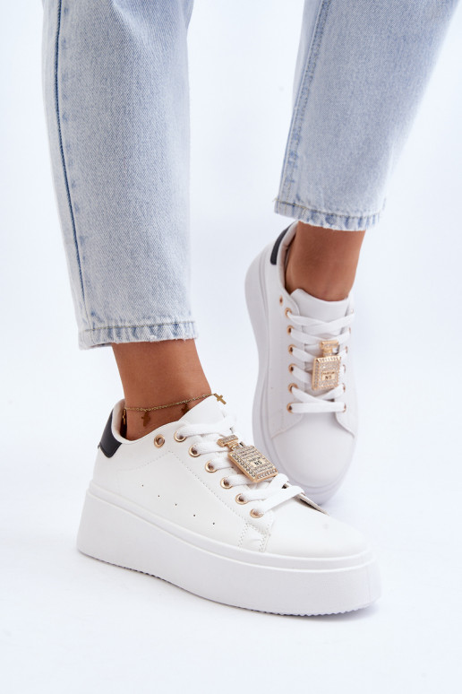 Women's Sneakers with Embellishment... Women's Sneakers with Embellishment...