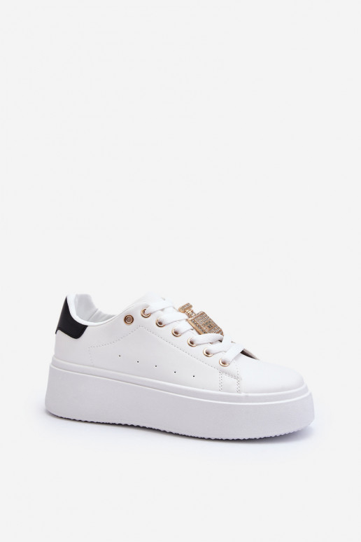 Women's Sneakers with Embellishment... Women's Sneakers with Embellishment...
