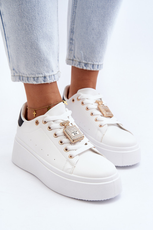 Women's Sneakers with Embellishment... Women's Sneakers with Embellishment...