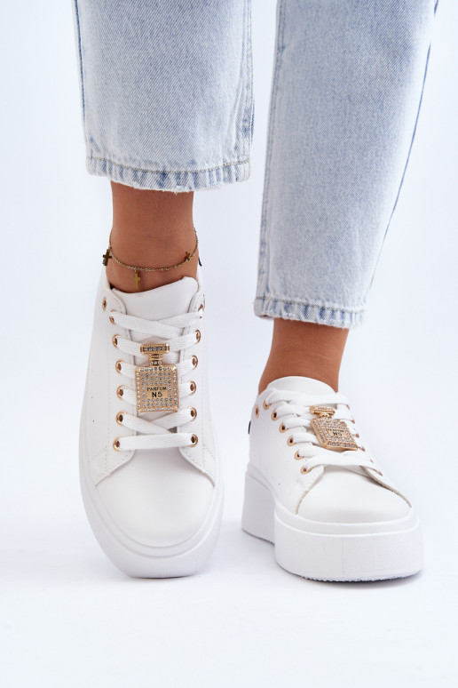 Women's Sneakers with Embellishment... Women's Sneakers with Embellishment...