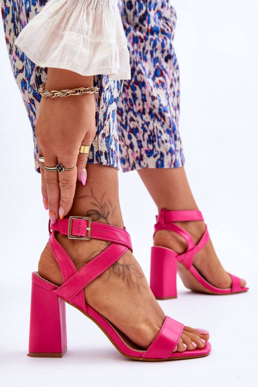 Elegant Sandals On A Block Heel... Elegant Sandals On A Block Heel...