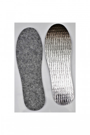 Coccine Thick Felt Insoles On Layer Aluminum 2