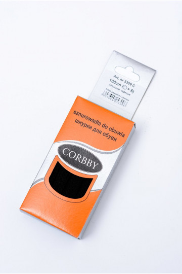 Corbby Black Flat Laces 2