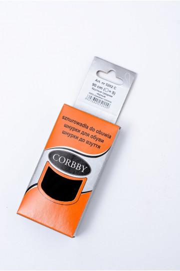 Corbby Black Round Laces 2