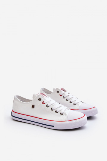 Big Star Low Men's White Sneakers T174102 2