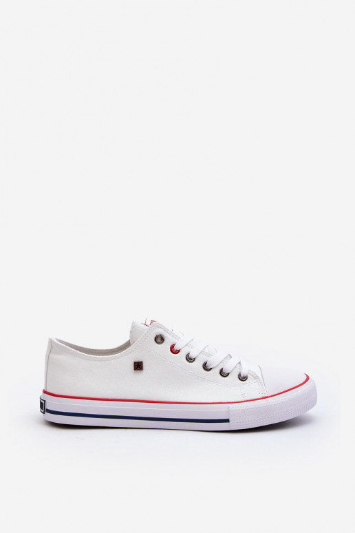 Big Star Low Men's White Sneakers T174102
