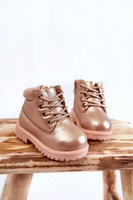 Children's Trapery Boots Golden Rose Dexter