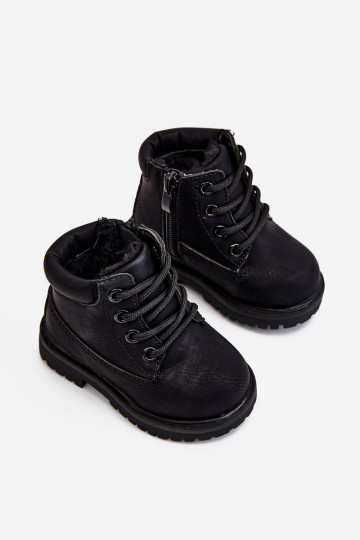 Kids' Insulated Black Trapper Boots Dexter 2