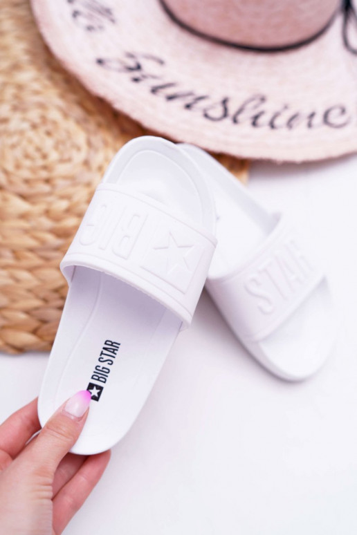 Children's Sliders Big Star White DD374154 Children's Sliders Big Star White DD374154