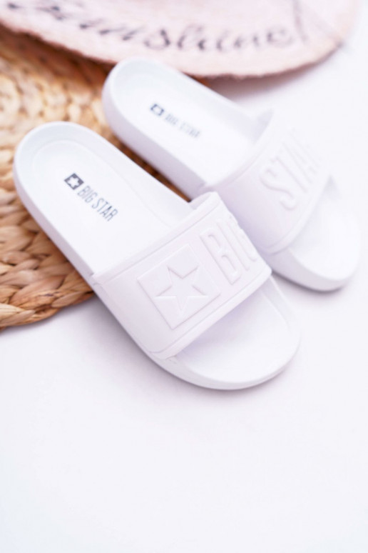 Children's Sliders Big Star White DD374154 Children's Sliders Big Star White DD374154