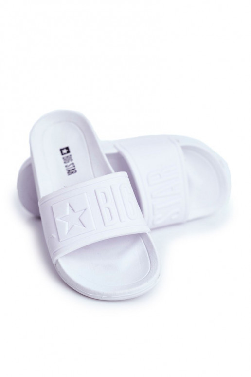 Children's Sliders Big Star White DD374154 Children's Sliders Big Star White DD374154