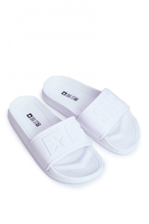 Children's Sliders Big Star White DD374154 Children's Sliders Big Star White DD374154