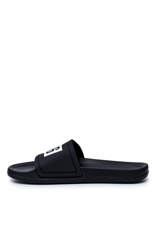 Men's Big Star Rubber Flip Flops Black DD174699 Men's Big Star Rubber Flip Flops Black DD174699