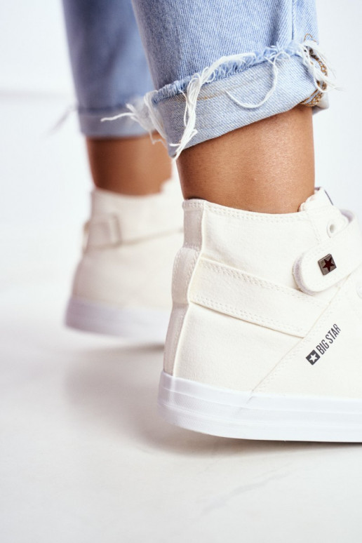 Women's High Sneakers Big Star FF274579 White