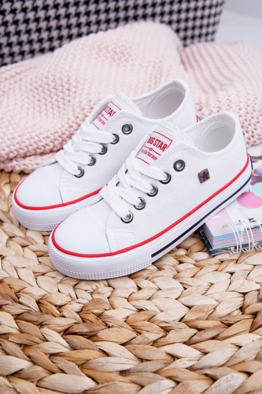 Children's Shoes Sneakers Big Star FF374200 White