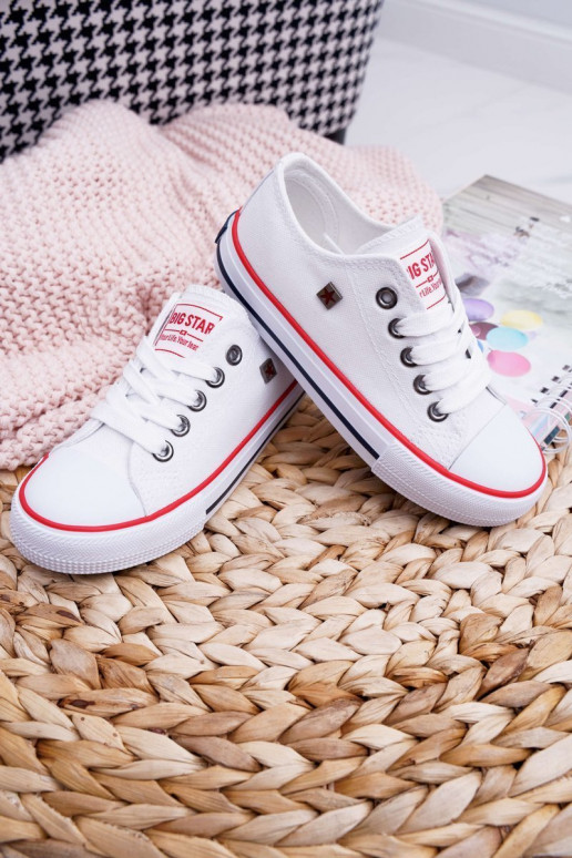 Children's Shoes Sneakers Big Star FF374200 White