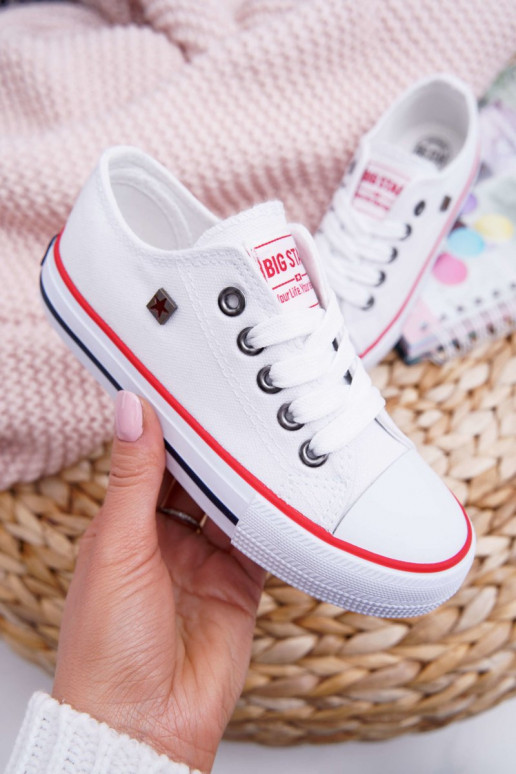 Children's Shoes Sneakers Big Star FF374200 White