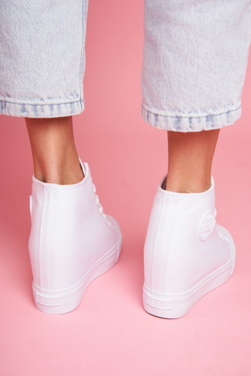 Women's Sneakers Big Star White FF274A192 Women's Sneakers Big Star White FF274A192