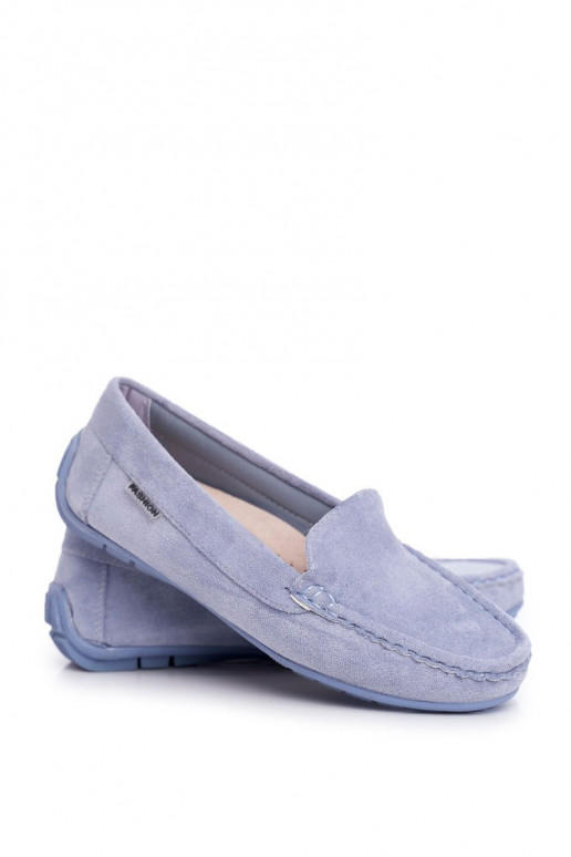 Women s Loafers Suede Blue Morreno Women s Loafers Suede Blue Morreno