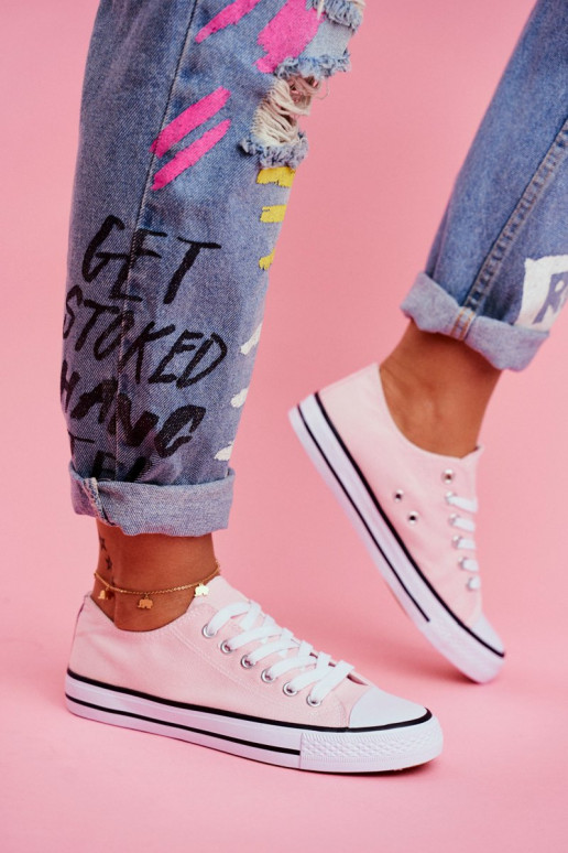 Women's Classic Sneakers Pink Omerta