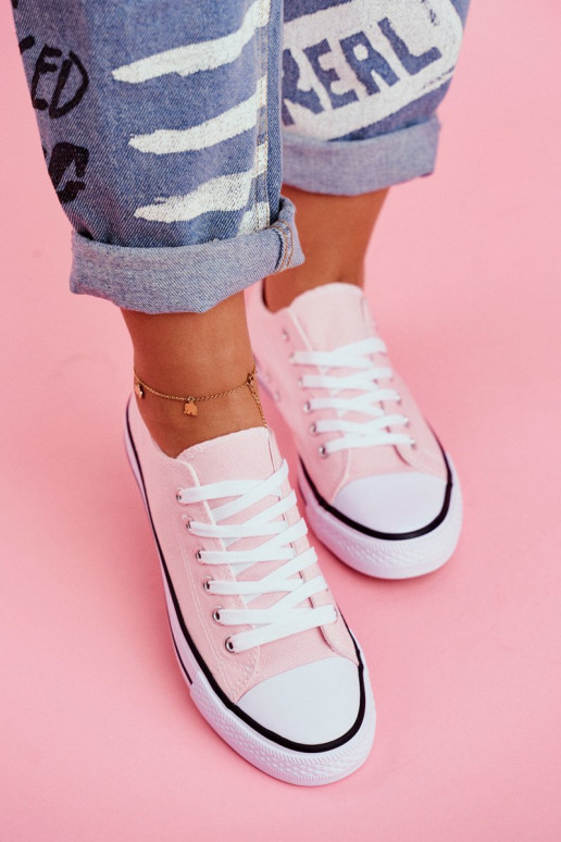 Women's Classic Sneakers Pink Omerta