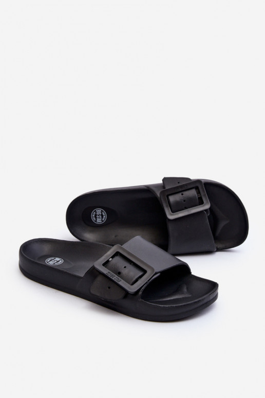 Women's Slides Big Star Black FF274A389