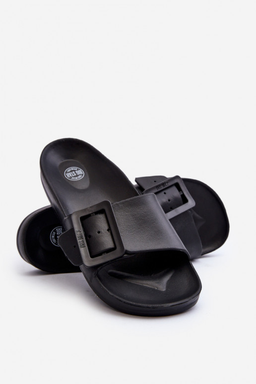Women's Slides Big Star Black FF274A389