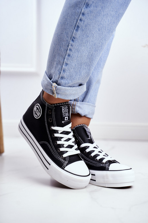 Women's Sneakers Big Star Black GG274012