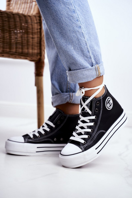 Women's Sneakers Big Star Black GG274012