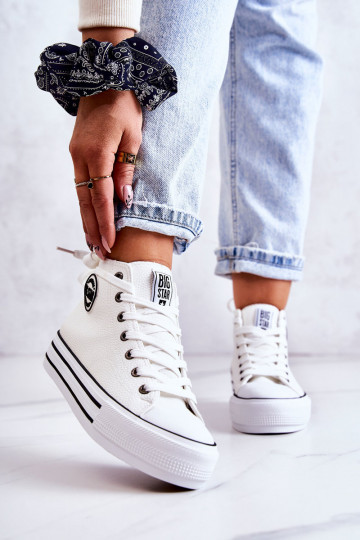 Women's Sneakers Big Star White GG274013 2