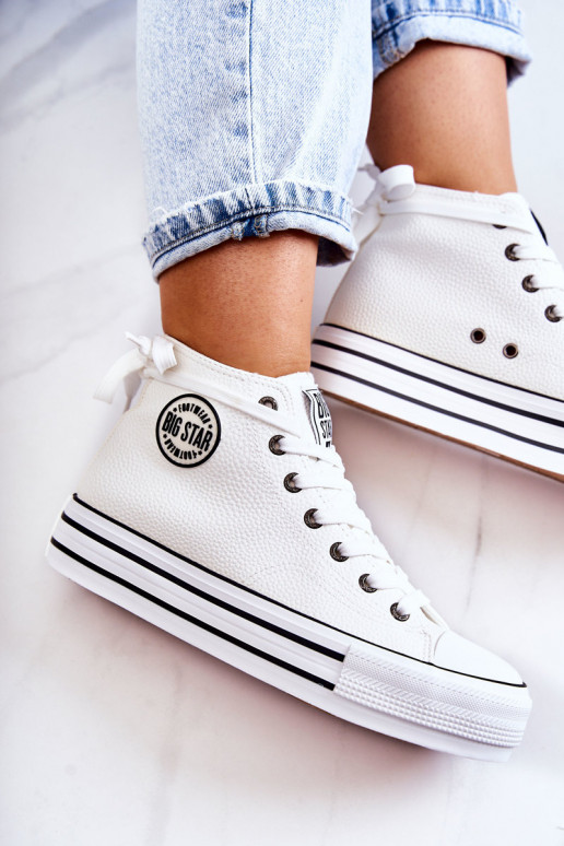 Women's Sneakers Big Star White GG274013