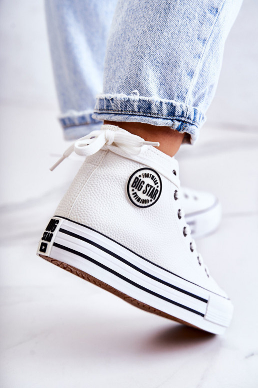 Women's Sneakers Big Star White GG274013