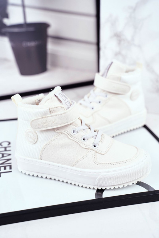 Children's Insulated Sports Shoes Big Star GG374041 White